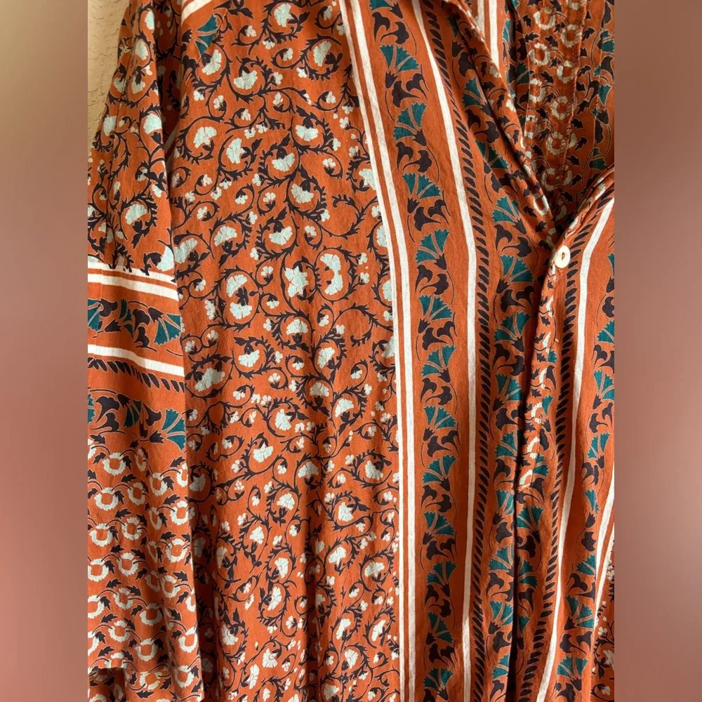 Roller Rabbit Naia Midi Shirtdress Coverup - Picture 11 of 13